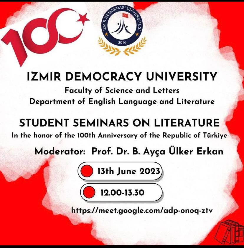 İDÜ - Fen-Edebiyat Fakültesi Cumhuriyetimizin 100. Yıl Etkinlikleri